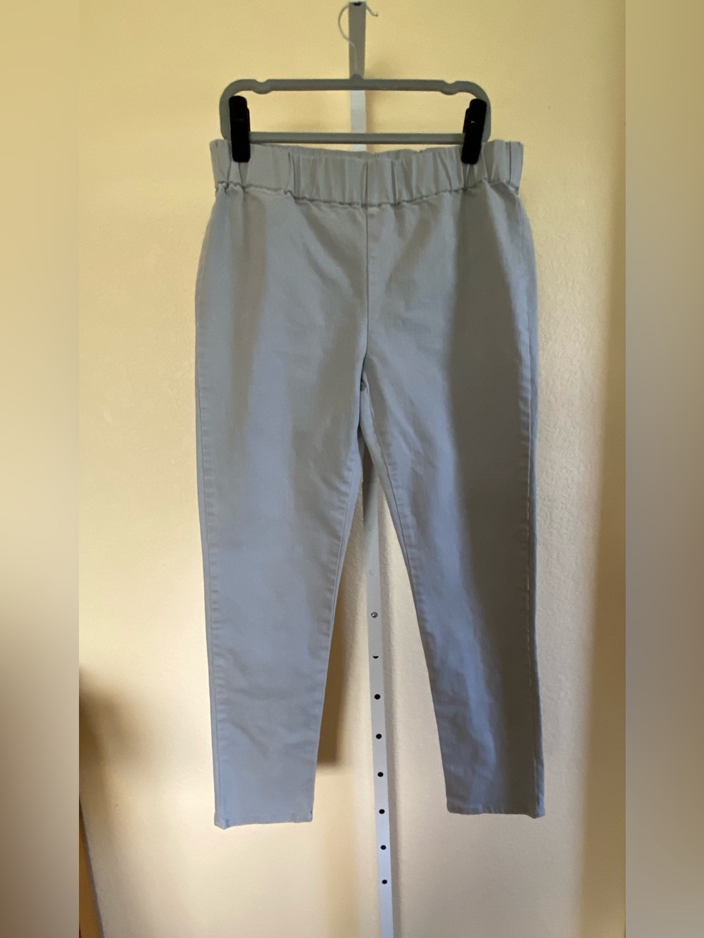 Soft Surroundings Light Gray Straight Leg Pants